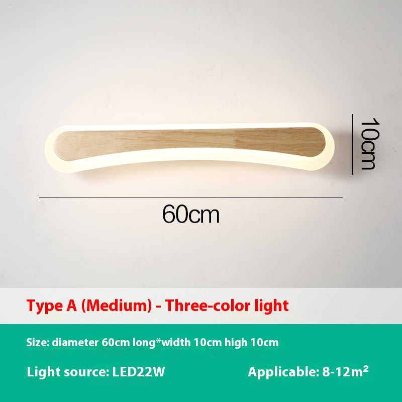 Mirror Front Light Log Bathroom LED Dressing Table Strip Light