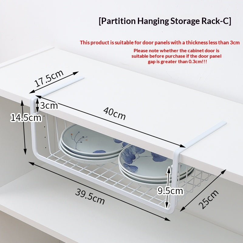 Kitchen Shelf Draining Rack Cabinet Organizer For Bowls