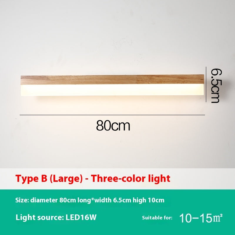 Mirror Front Light Log Bathroom LED Dressing Table Strip Light
