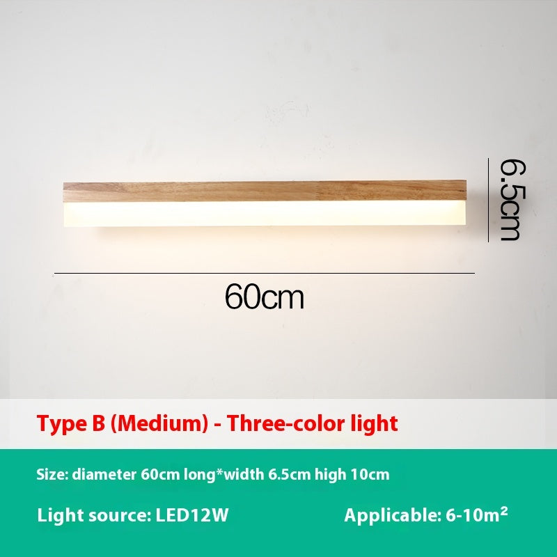 Mirror Front Light Log Bathroom LED Dressing Table Strip Light